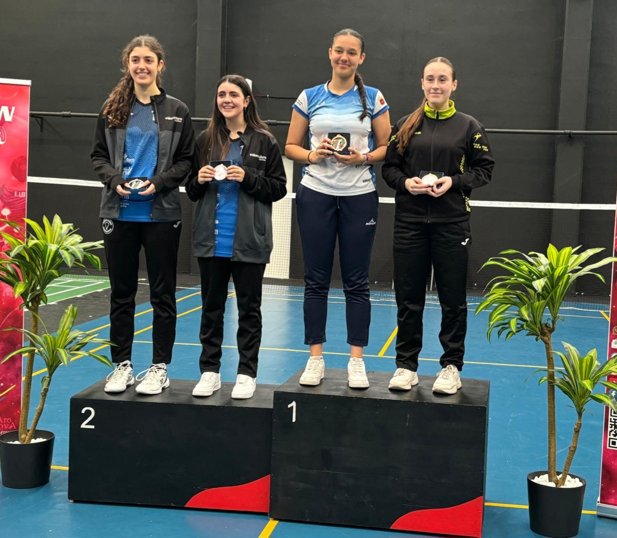 "El Bádminton Belmecher, campeón de la Liga Nacional de Clubes Segunda Territorial de Aragón"